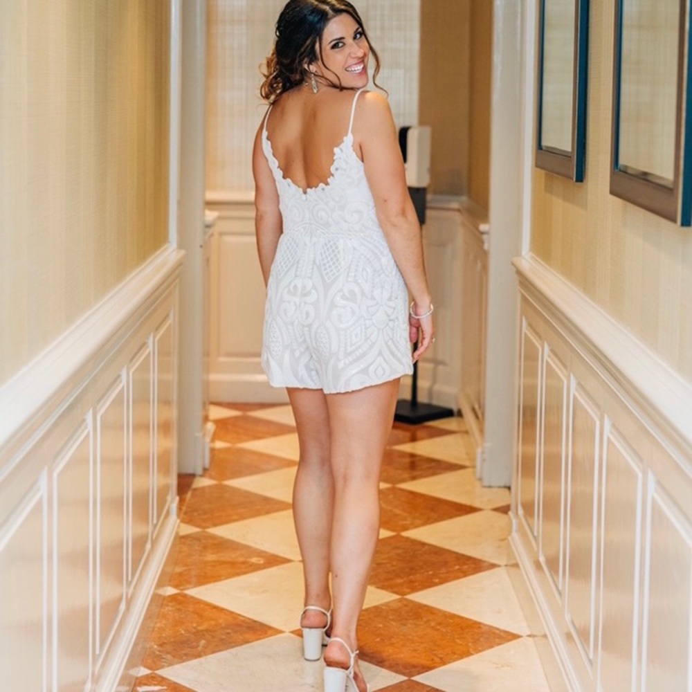 Hayley Paige x BHLDN collection Drew Romper